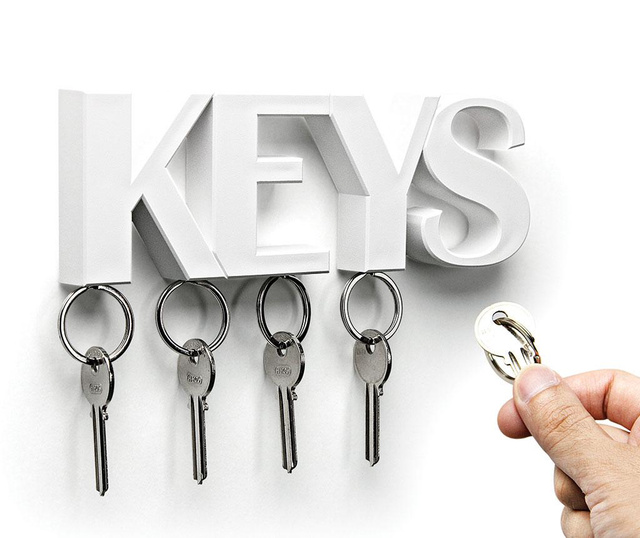 Μαγνητική βάση για κλειδιά Keys White