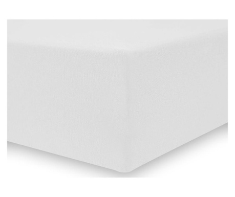Κάλυμμα κρεβατιού με λάστιχο Nephrite White 120x200 cm