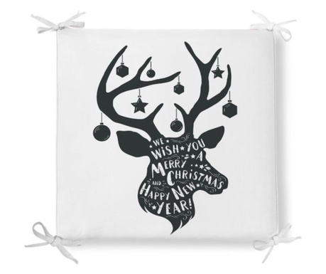 Μαξιλαράκι καρέκλας Minimalist Cushion Covers Merry Christmas 42x42 cm