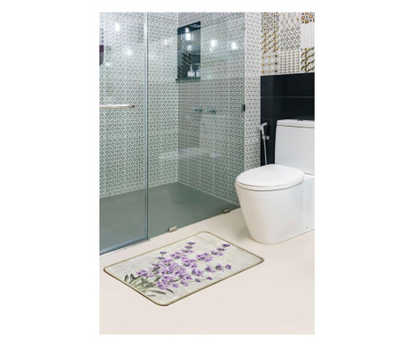 Χαλάκι μπάνιου Chilai Home, μικρο-πολυαμίδιο, 40x60 cm, πολύχρωμο