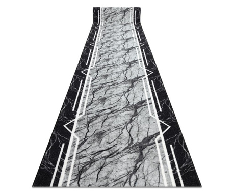 Χαλί δρομέας αντιολισθητικό 120 cm marmur, Μάρμαρο, πέτρα γκρι 120x440 cm