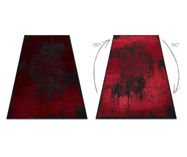 Σύγχρονο vinci 1516 χαλί Ροζέτα - το κόκκινο 240x330 cm  240x330 cm