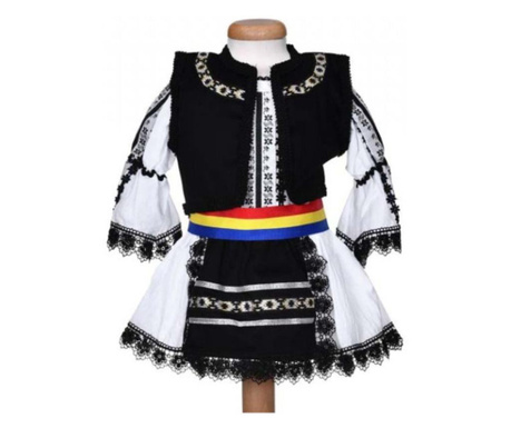 Παραδοσιακή φορεσιά από την περιοχή Ardeal για κορίτσια 3 ετών 98
