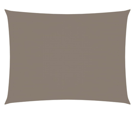 Πανί Σκίασης Ορθογώνιο Taupe 6 x 7 μ. από Ύφασμα Oxford