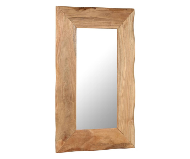 Καθρέφτης Μακιγιάζ 50 x 80 εκ. από Μασίφ Ξύλο Ακακίας