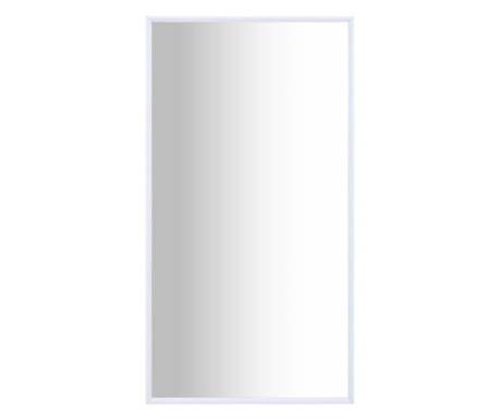 Καθρέφτης Λευκός 100 x 60 εκ.
