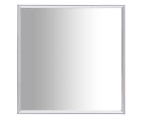Καθρέφτης Ασημί 40 x 40 εκ.