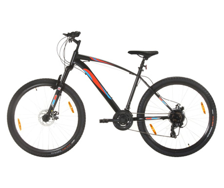 Ποδήλατο Mountain 29’’ Μαύρο με 21 Ταχύτητες & Σκελετό 48 εκ.