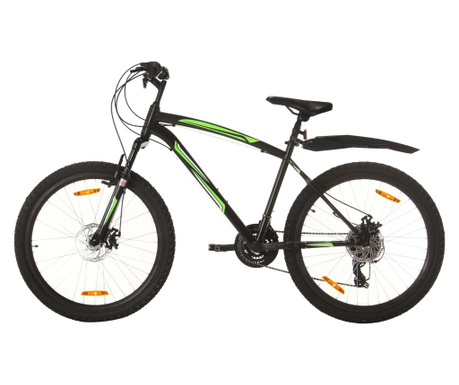 Ποδήλατο Mountain 26’’ Μαύρο με 21 Ταχύτητες 42 εκ.