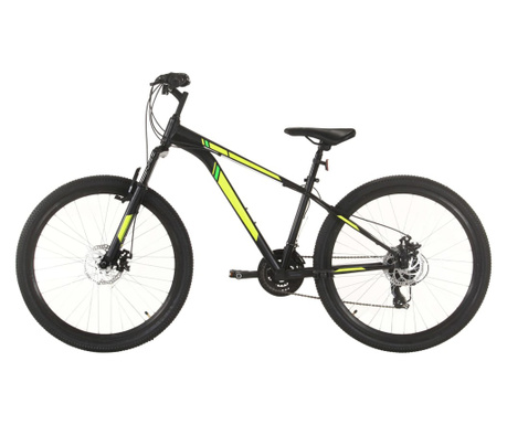 Ποδήλατο Mountain 27,5’’ Μαύρο με 21 Ταχύτητες 38 εκ.