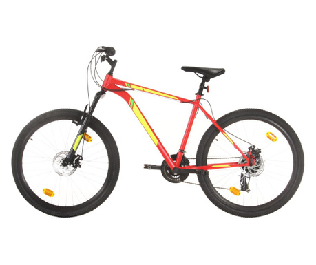 Ποδήλατο Mountain 27,5’’ Κόκκινο με 21 Ταχύτητες 42 εκ.