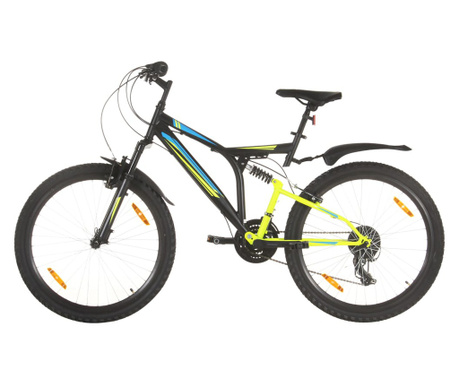 Ποδήλατο Mountain 26’’ Μαύρο με 21 Ταχύτητες 49 εκ.