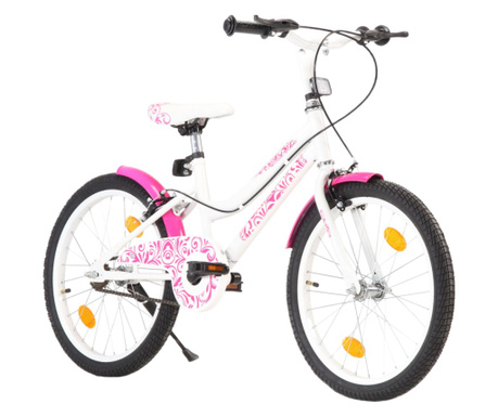 Ποδήλατο Παιδικό Ροζ / Λευκό 20 Ιντσών