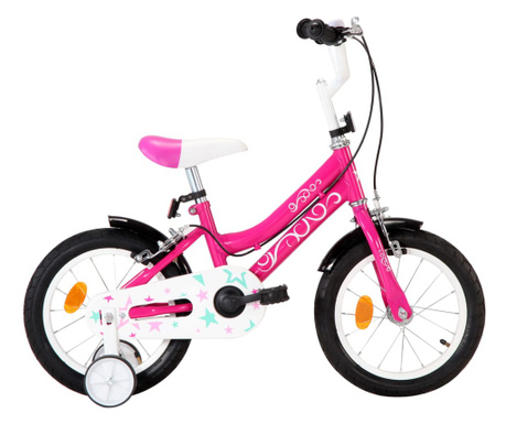 Ποδήλατο Παιδικό Μαύρο / Ροζ 14 Ιντσών