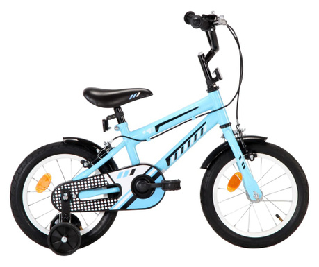 Ποδήλατο Παιδικό Μαύρο / Μπλε 14 Ιντσών