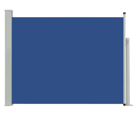 Σκίαστρο Πλαϊνό Συρόμενο Βεράντας Μπλε 170 x 500 εκ.