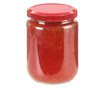 Βάζα Μαρμελάδας 48 τεμ. 230 ml Γυάλινα με Κόκκινα Καπάκια