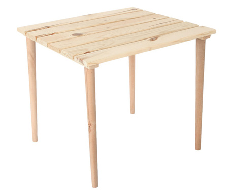Σετ επίπλων κήπου (τραπέζι+2 καρέκλες) με σακίδιο πλάτης, ξύλο, φυσικό, EHA